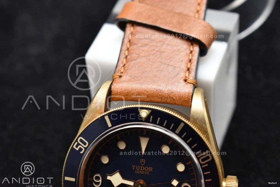 Strap) V3 XF on (Free Edition Leather Bronze Heritage Nato Bay 1:1 A2824 Best Black Aged Brown Strap Blue 0122
